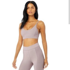 ALO Yoga Lavender Sports Bra